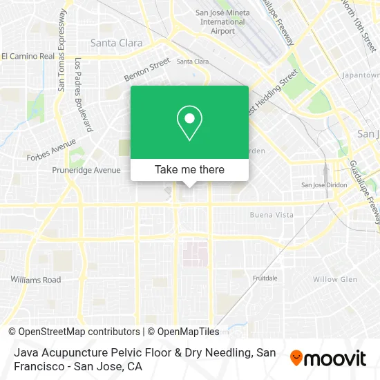 Java Acupuncture Pelvic Floor & Dry Needling map
