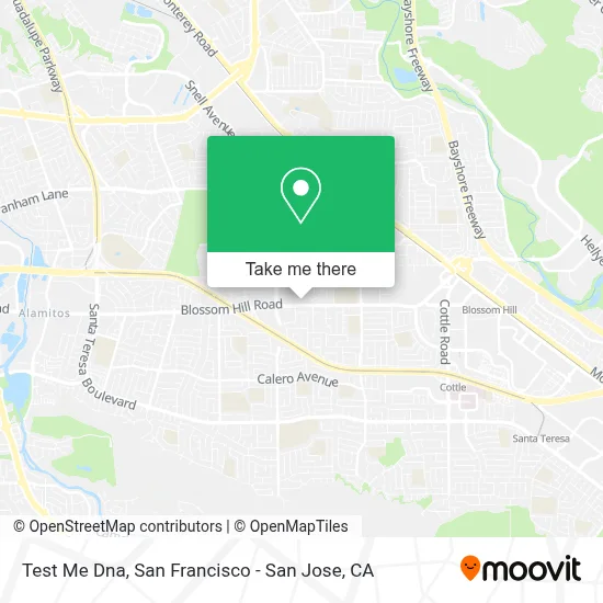 Test Me Dna map