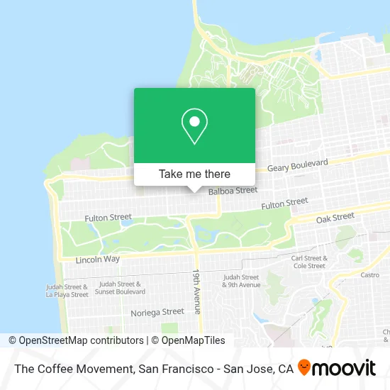 The Coffee Movement map
