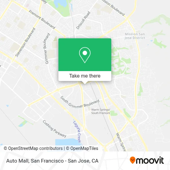 Auto Mall map