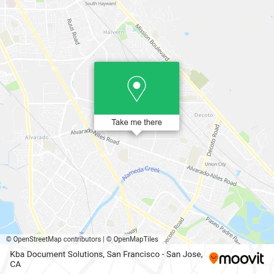 Kba Document Solutions map