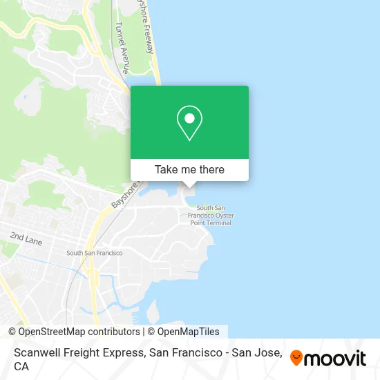 Scanwell Freight Express map