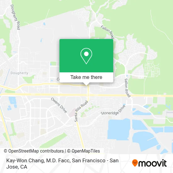 Kay-Won Chang, M.D. Facc map