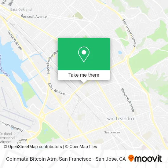 Coinmata Bitcoin Atm map