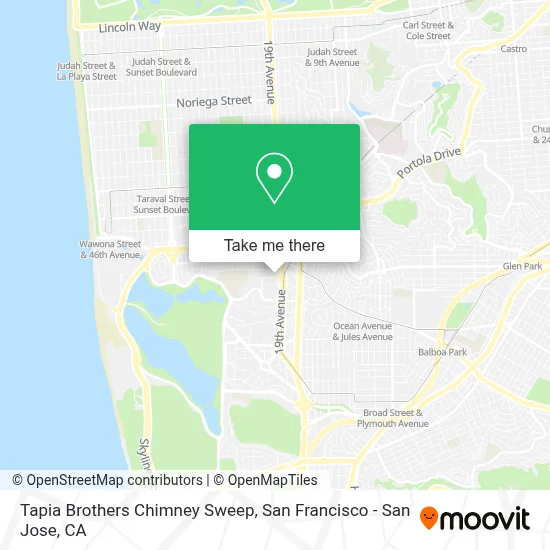 Tapia Brothers Chimney Sweep map
