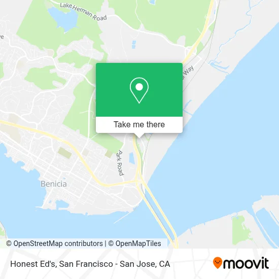 Honest Ed's map