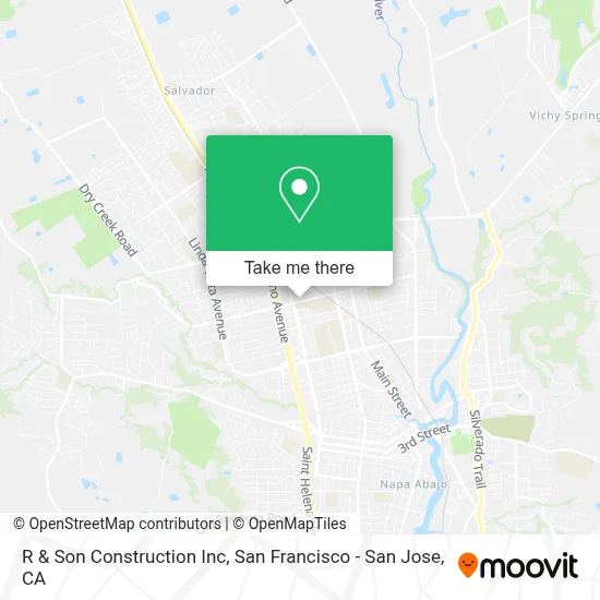 R & Son Construction Inc map