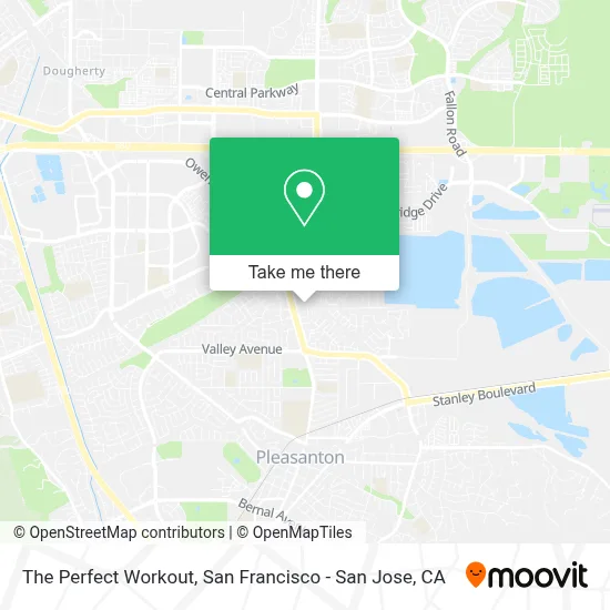 The Perfect Workout map