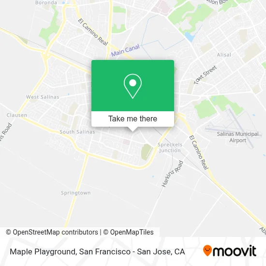 Maple Playground map