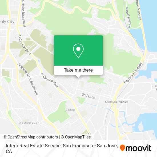 Intero Real Estate Service map