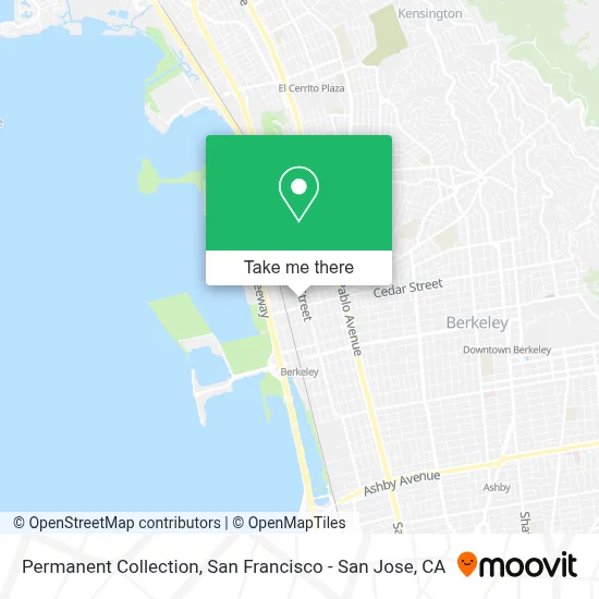 Permanent Collection map