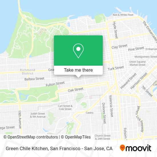 Green Chile Kitchen map