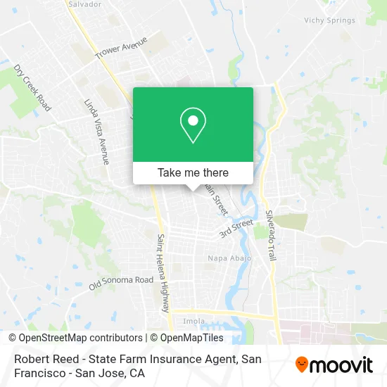 Robert Reed - State Farm Insurance Agent map