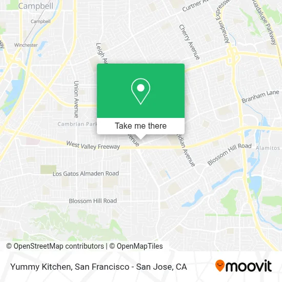 Yummy Kitchen map