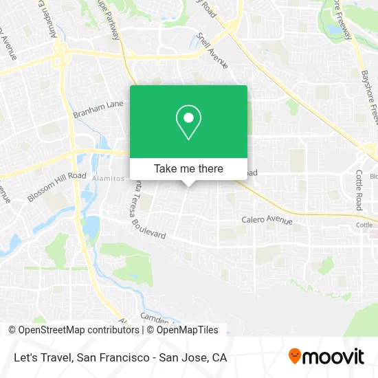Let's Travel map