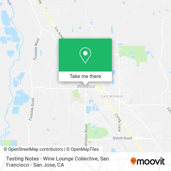 Tasting Notes - Wine Lounge Collective map