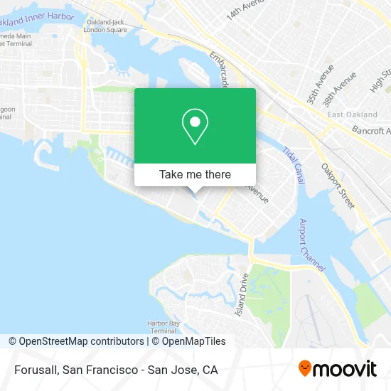 Forusall map