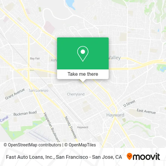 Fast Auto Loans, Inc. map
