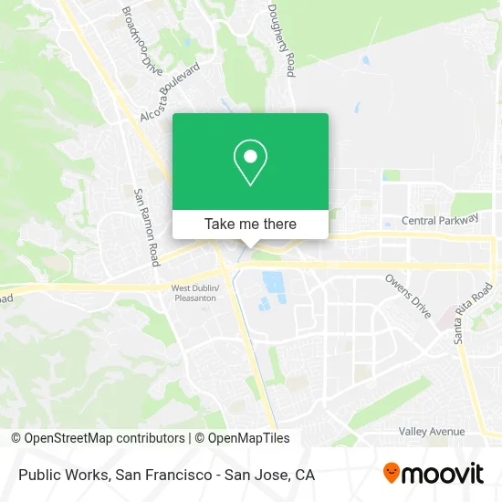 Public Works map