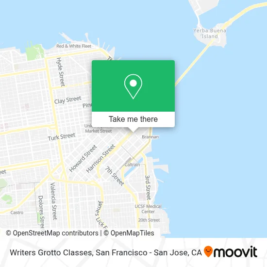 Writers Grotto Classes map