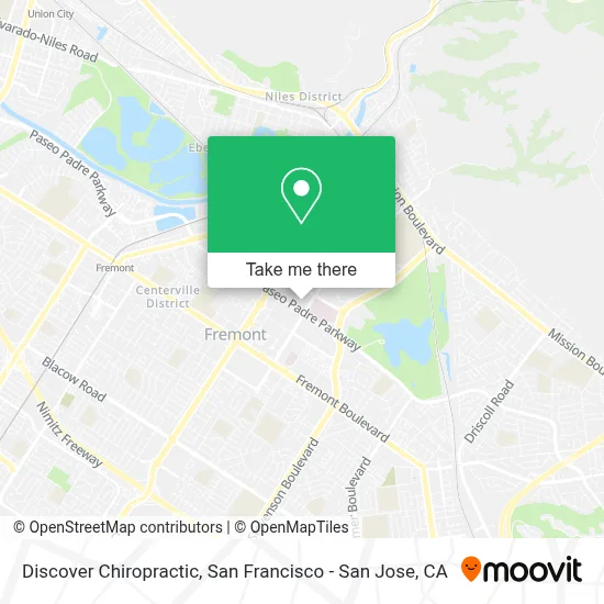 Discover Chiropractic map