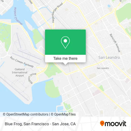 Blue Frog map