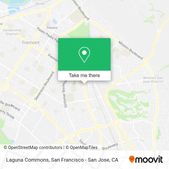 Laguna Commons map