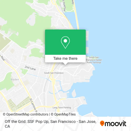 Off the Grid: SSF Pop Up map