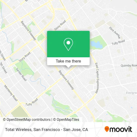 Total Wireless map