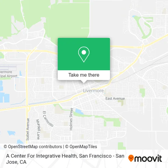 A Center For Integrative Health map