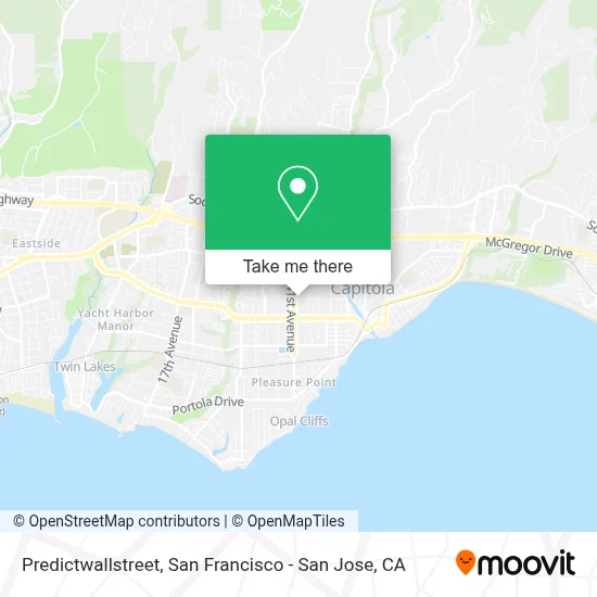 Predictwallstreet map
