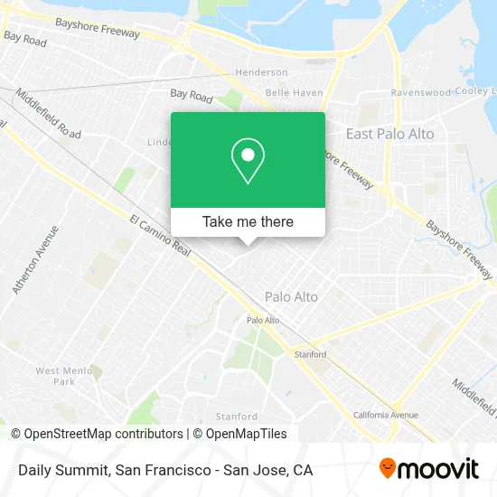 Daily Summit map