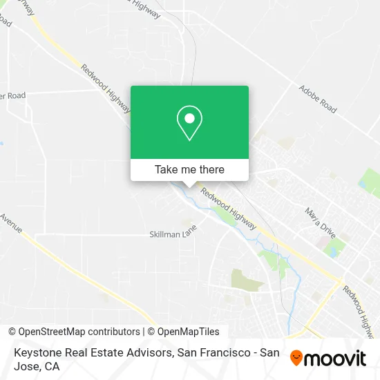 Keystone Real Estate Advisors map