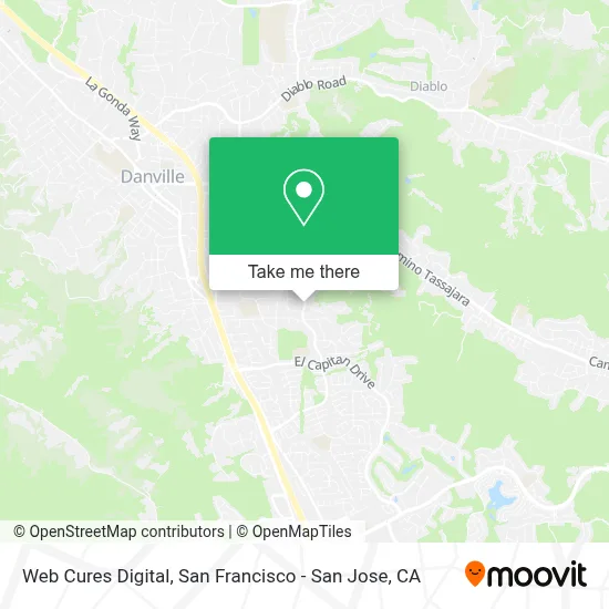 Web Cures Digital map