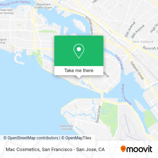 Mac Cosmetics map