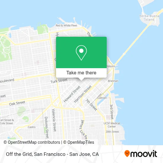 Off the Grid map