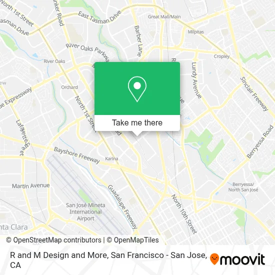 R and M Design and More map