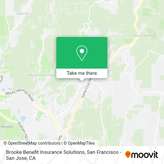 Brooke Benefit Insurance Solutions map