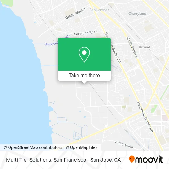 Multi-Tier Solutions map
