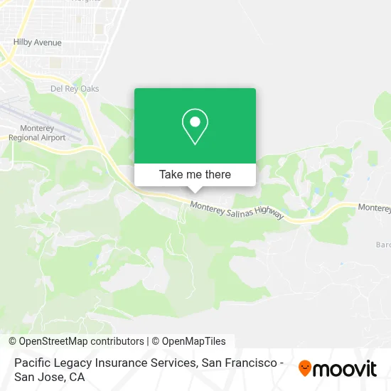 Pacific Legacy Insurance Services map