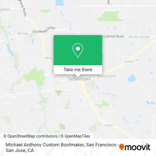 Michael Anthony Custom Bootmaker map