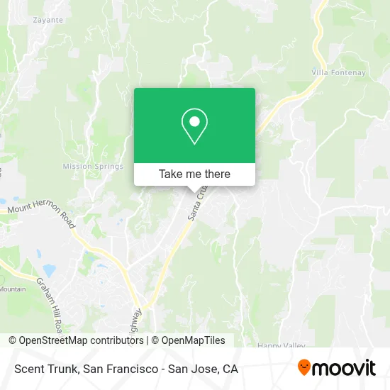 Scent Trunk map