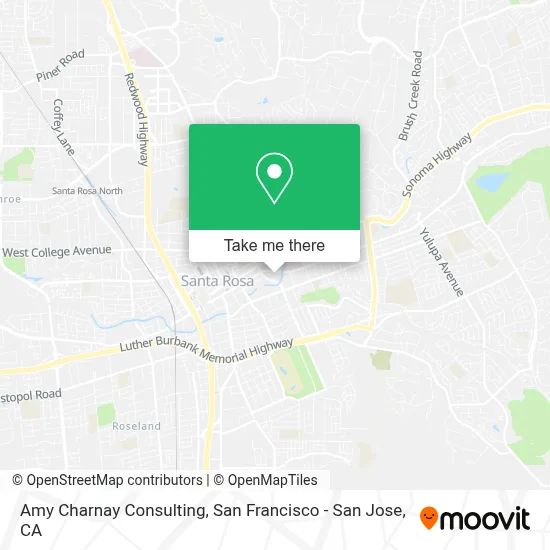 Amy Charnay Consulting map