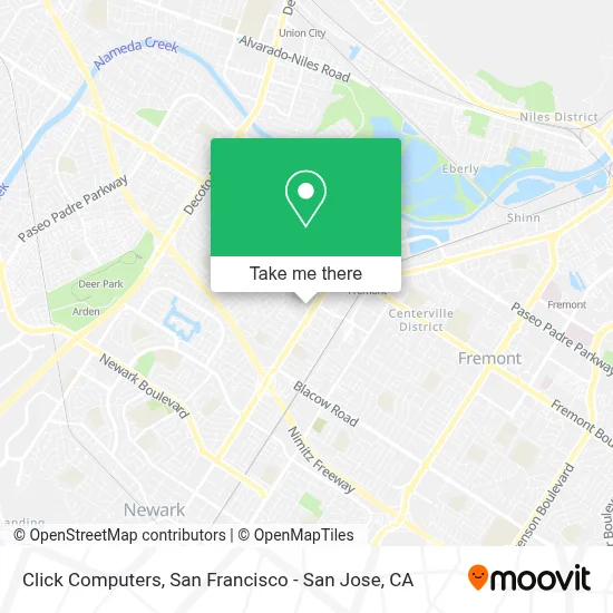 Click Computers map