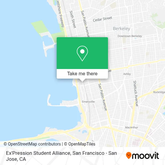 Ex'Pression Student Alliance map