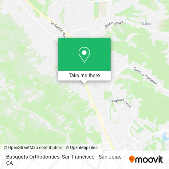 Busquets Orthodontics map