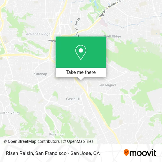 Risen Raisin map