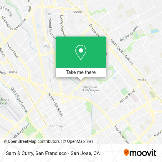 Sam & Curry map
