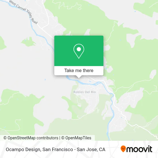 Ocampo Design map