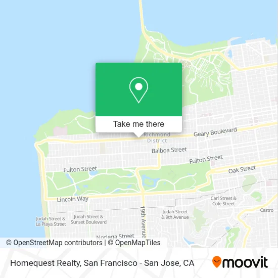 Homequest Realty map